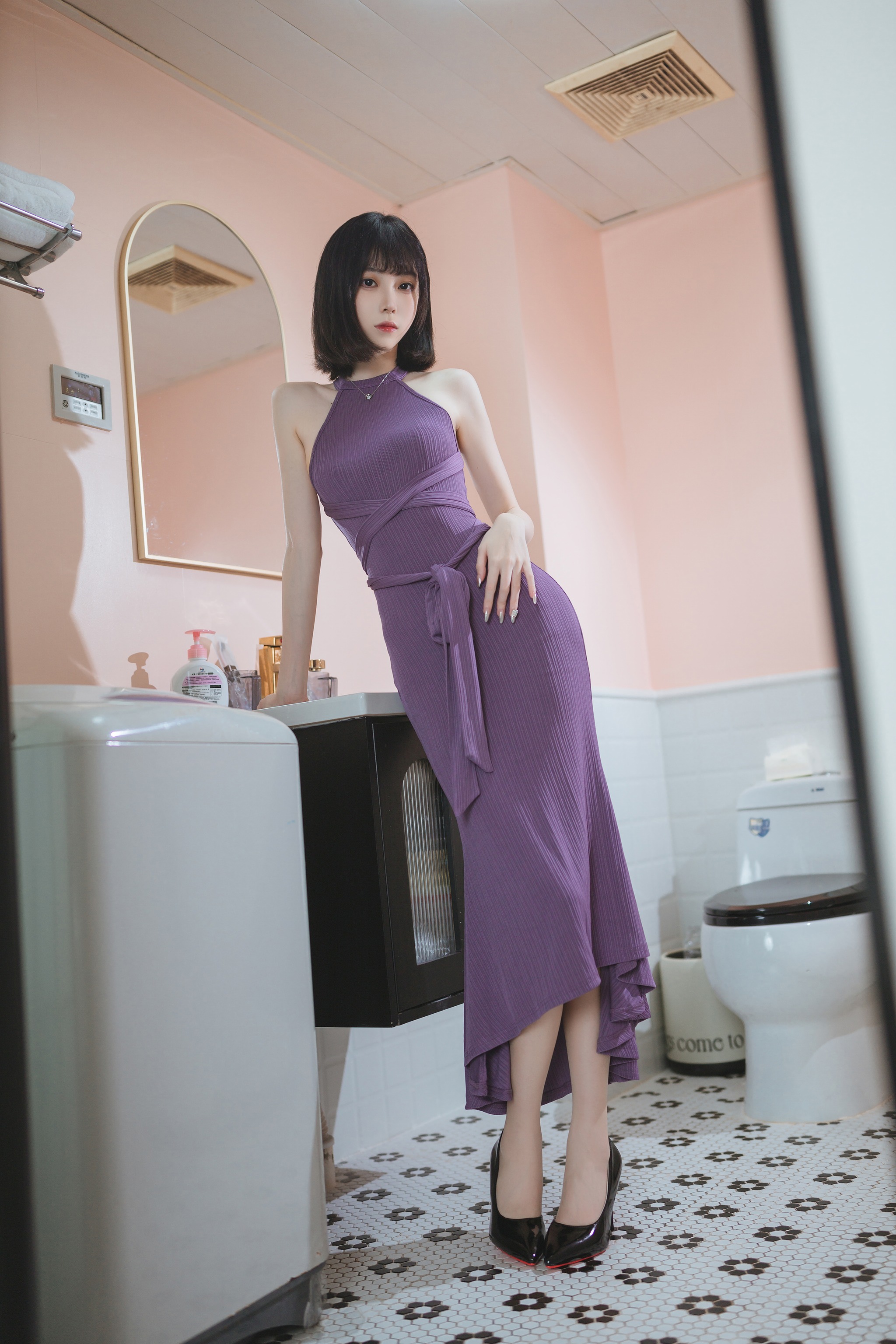 图片[1]-许岚LAN – NO.037 紫韵人妻[28P]-XikXak